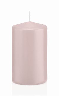 Stumpenkerzen  FK 103 ROSÈ H100 Ø60mm ca.33h Brenndauer