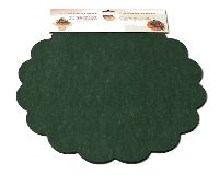 Blumella Topfmansch.Abreißbloc DUNKELGRÜN-Fleece+Folie 54cm 25St.Block 100%nassfest